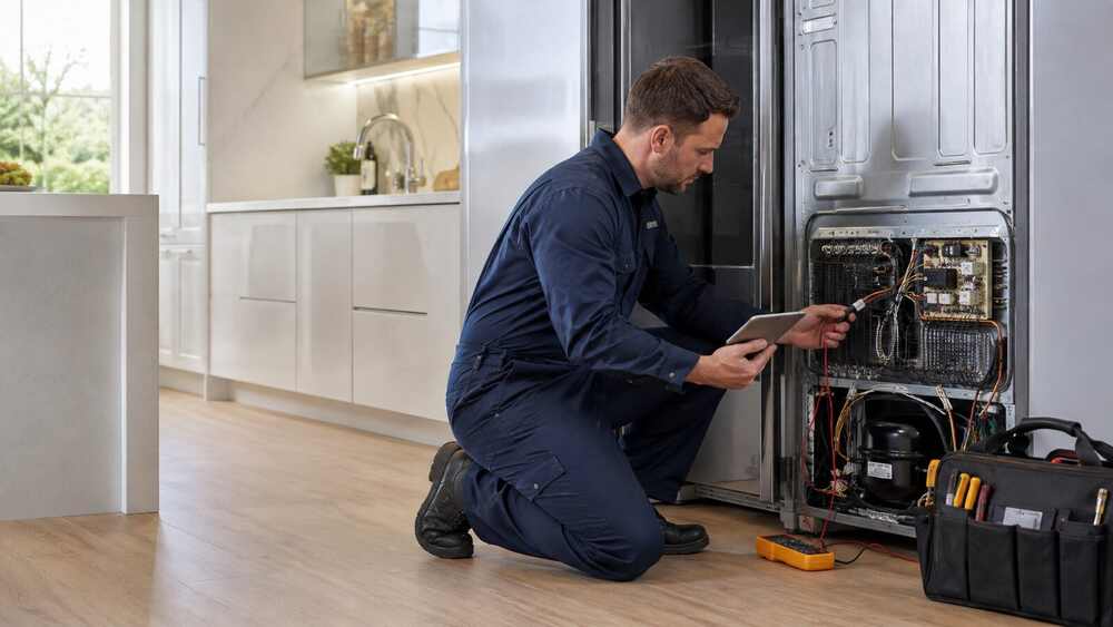 Appliance Repair field service team using The AC People operations platform