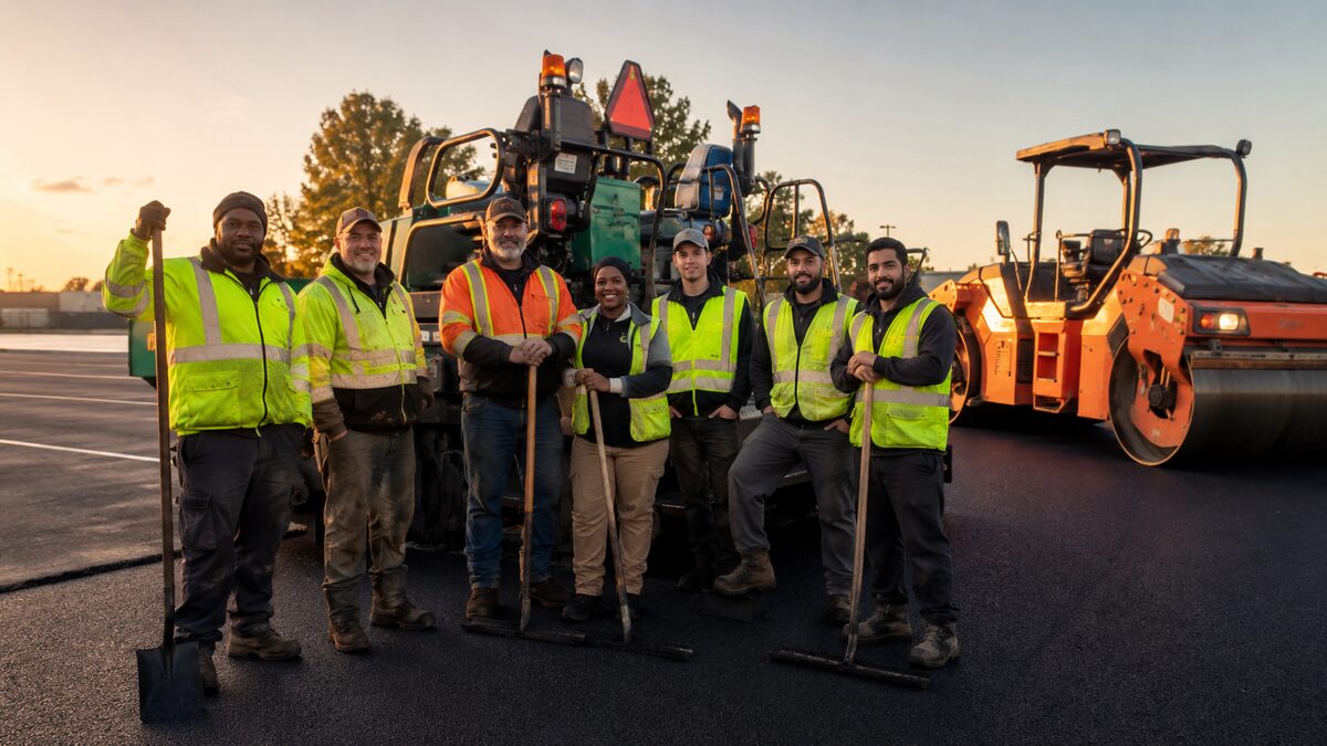 Asphalt Contractors field service operations