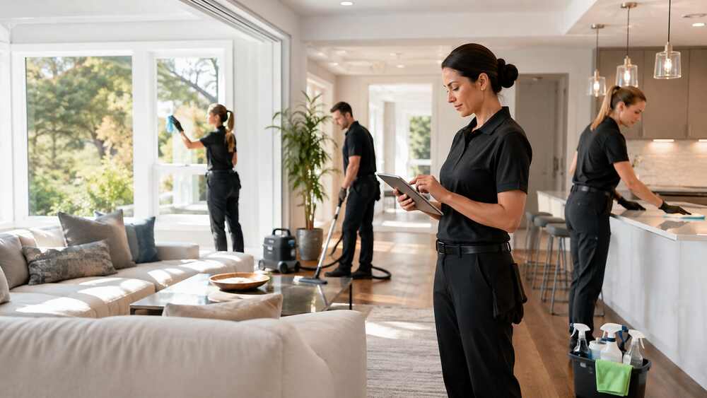 Cleaning field service operations