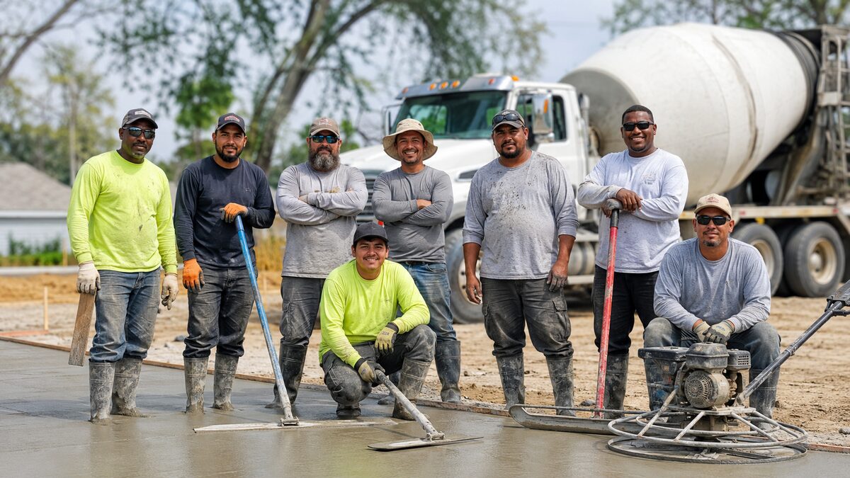 Concrete Parking Lots field service operations