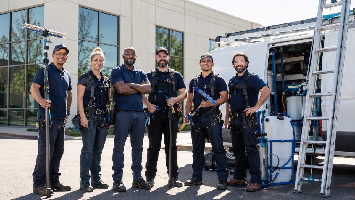 Window Cleaning field service operations